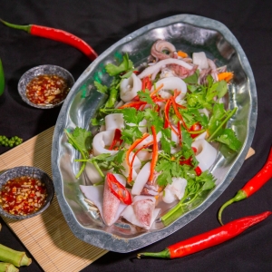Mực hấp